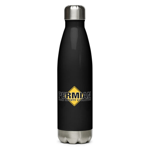 Stainless Steel Water Bottle, PRSC Logo