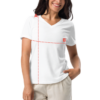 Custom PRSC Women’s Relaxed V-Neck T-Shirt - Image 15