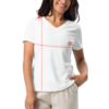 Custom PRSC Women’s Relaxed V-Neck T-Shirt - Image 15