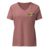 Custom PRSC Women’s Relaxed V-Neck T-Shirt - Image 6